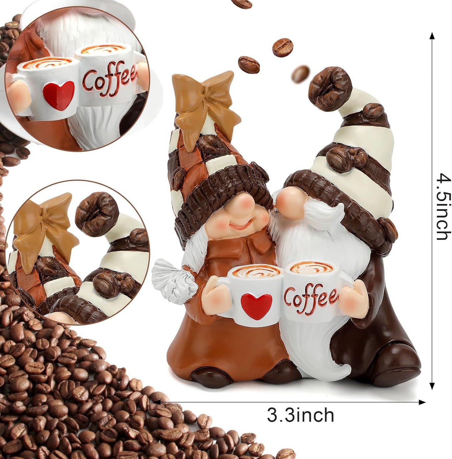 Valentine's Day Coffee Dwarf Decoration Accessories
