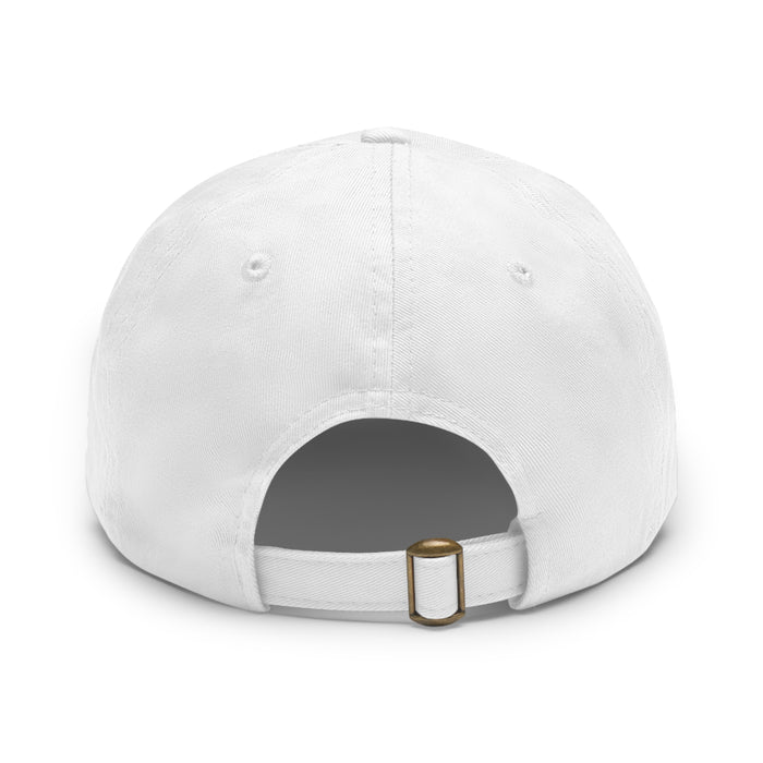 BRV Coffee Co. Leather Patch Dad Hat — Casual Outdoor Coffee Lover Cap