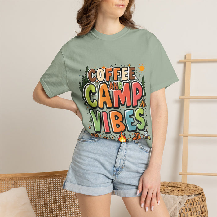 Coffee and Camp Vibes T-Shirt